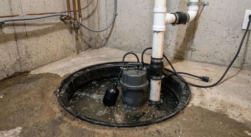 Sump Pump Relocation in Auburn, AL