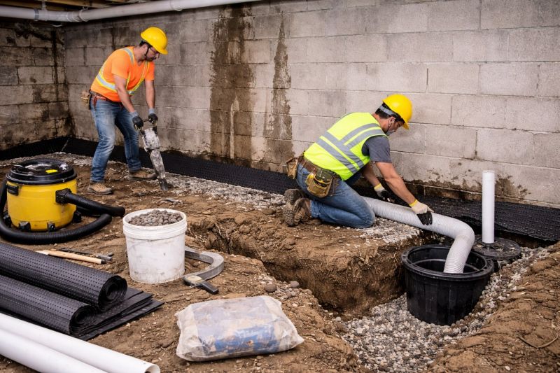 Basement Seepage Repair in Tampa, FL