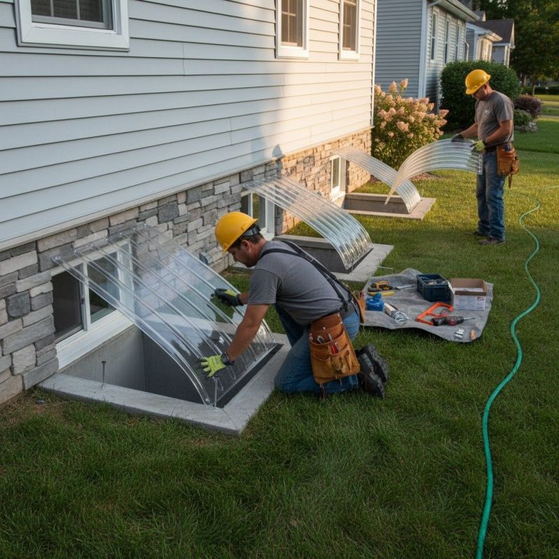 Window Well Cover Installation in Kansas City, KS